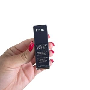 Dior Rouge Dior Lipstick Satin 999 Travel Size NEW